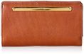 FOSSIL Liza Zip Around Clutch Brown Bruine