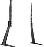 Goobay Tafelstandaard voor 32-70 inch schermen - Basic - Kantelbaar - Tot 50kg - Zwart