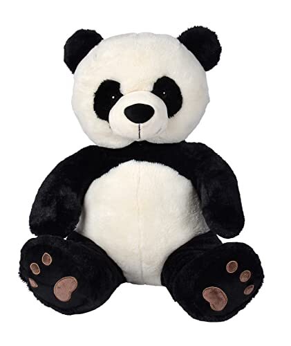 Nicotoy Knuffel, Zittende Panda, 33cm, vanaf 0 maanden