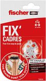Fischer VMVO Fix'frame met duimgreep, zonder gereedschap, wit