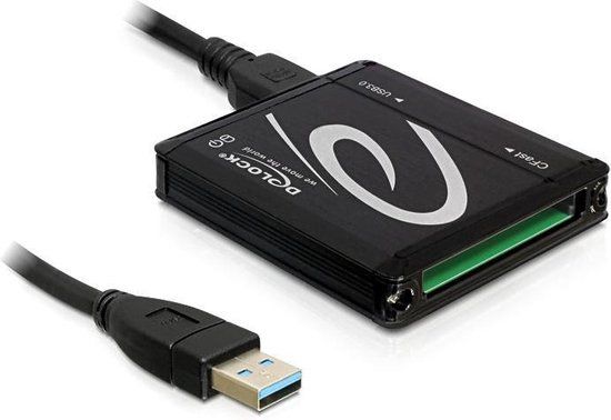 Delock Card Reader USB 3.0 - CFast - Zwart