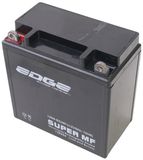Edge Accu 12N9-BS (MF) YB9B 12V 9Ah - Piaggio/Vespa/Gilera (met gelvulling)