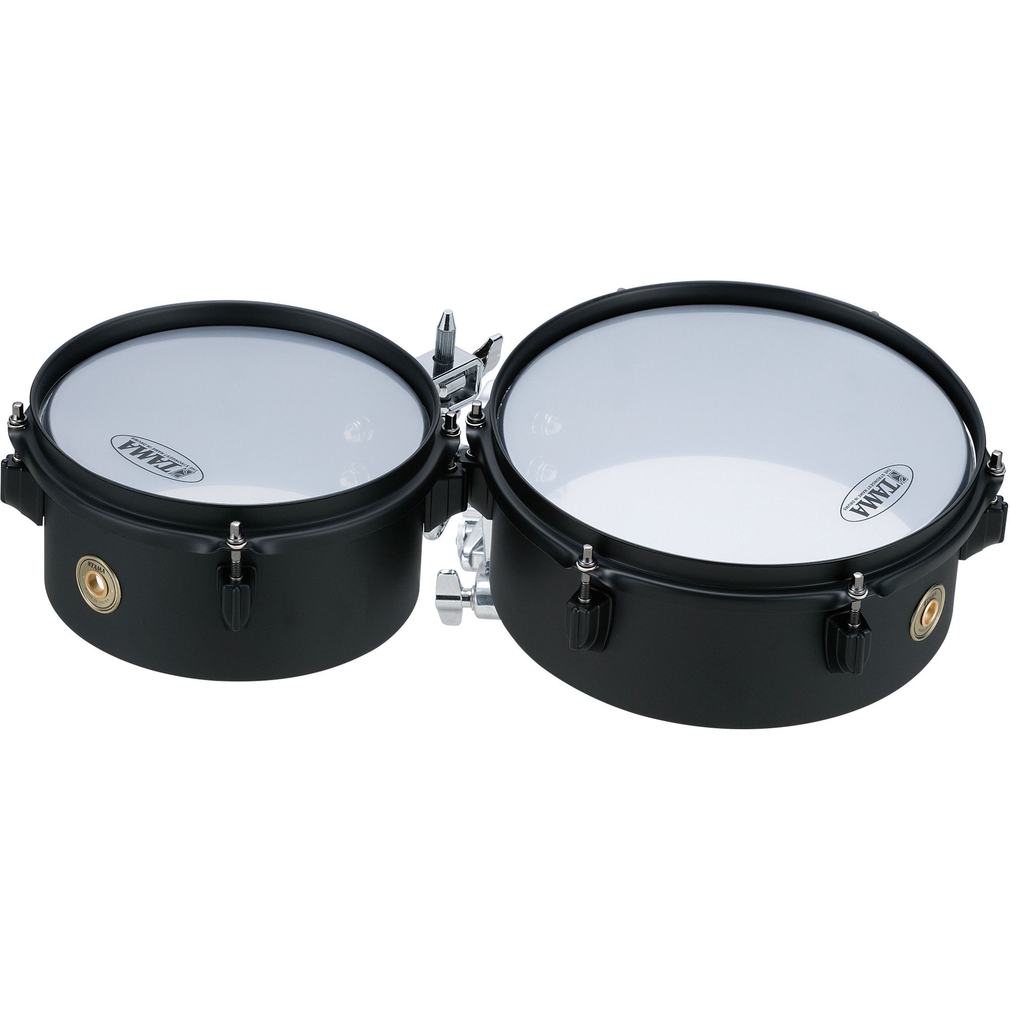 Tama MT810stBK Staal Mini-Tymp - 8" & 10" - Zwart