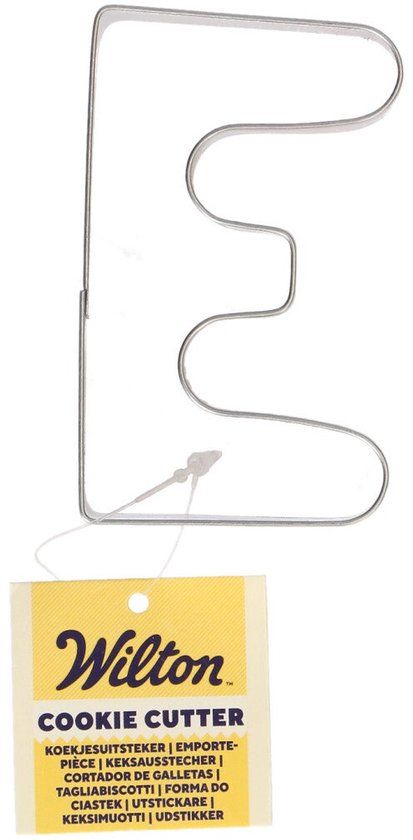 Wilton Koekjes Uitsteker - Letter E