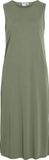 VILA Maxi-jurk Mouwloos Oil Green XL