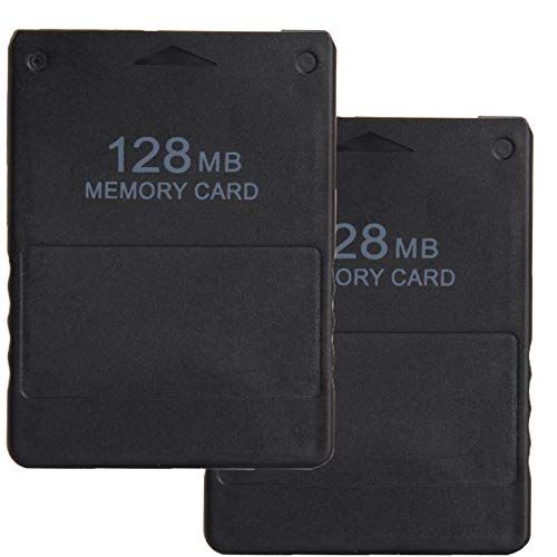 LEAGY 2Pack 128MB geheugenkaart voor Sony Playstation 2 PS2 (2Pack 128MB)