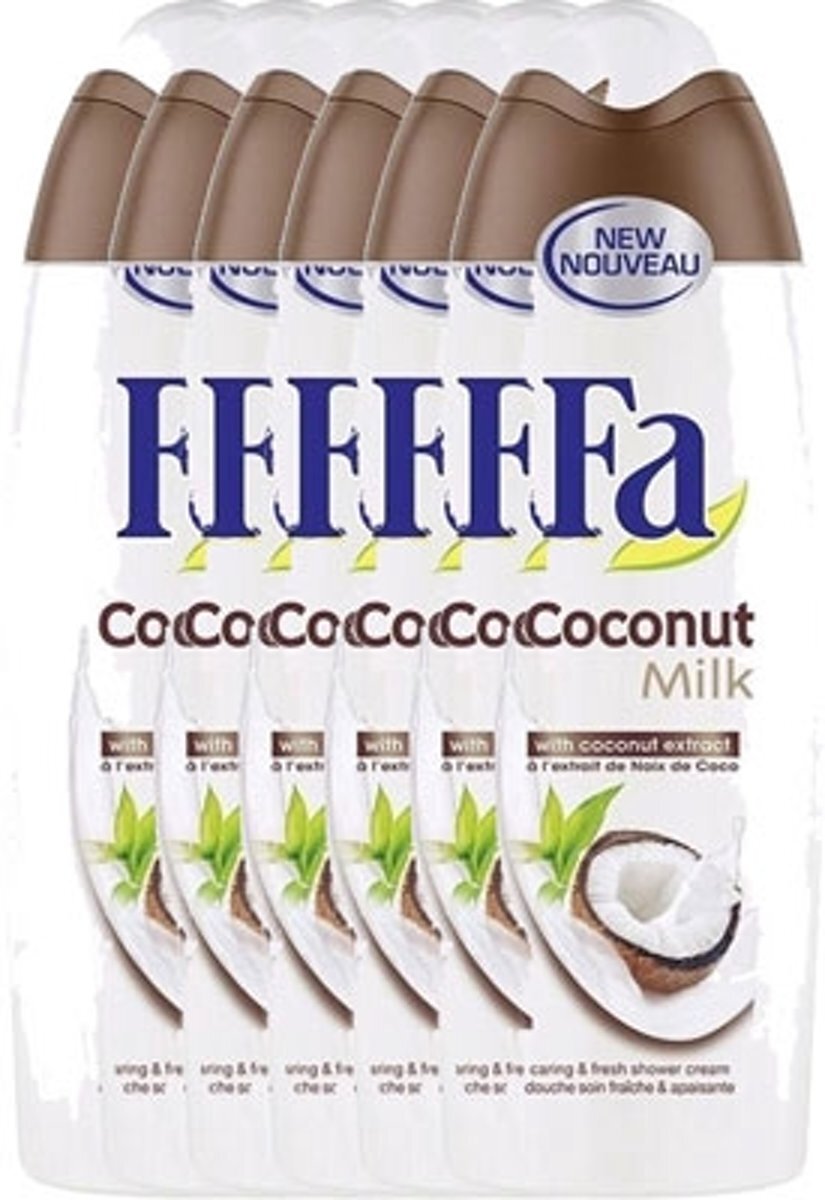 Fa Douchegel Coconut Milk Voordeelverpakking 6 x 250 ml