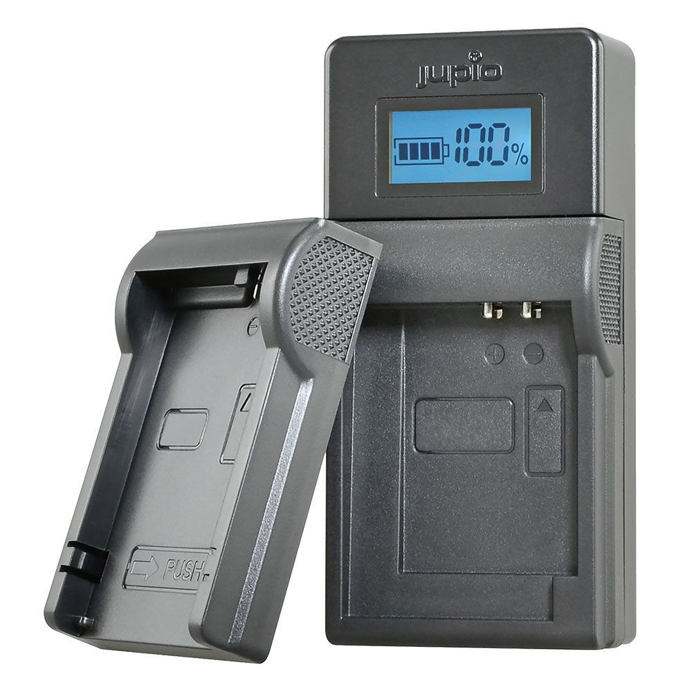 Jupio USB Brand Charger Kit voor Fuji/Olympus/Nikon 7.2V-8.4V batterijen