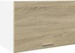 vidaXL Bovenkast Lyon 60x31x40 cm Bewerkt Hout Sonoma Eikenkleurig
