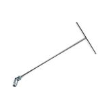 KING TONY 577210M Legering Staal T-type 90° Universele Standaard Socket, 10 mm Maat, 400 mm lengte, 10 stuks