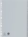 Exacompta tabbladen numeriek voor ft A4, uit PP, 15 tabs, met indexblad, wit