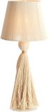 Light & Living Espino tafellamp beige textiel bureaulamp E27