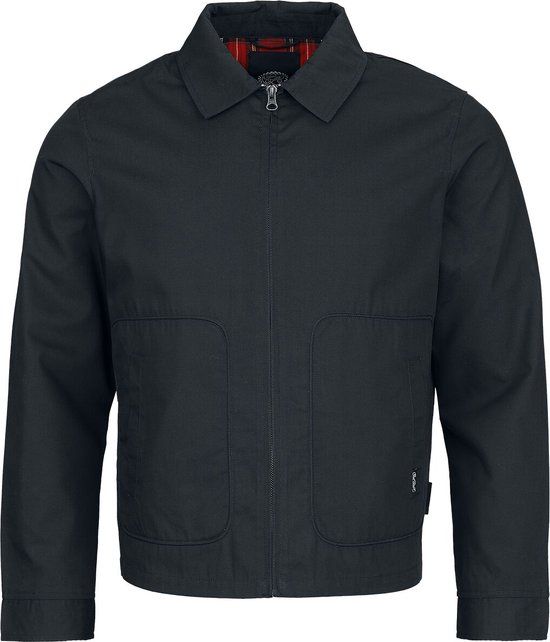 Chet Rock Frank Drizzler Jacket Heren Tussenseizoensjas - zwart - L