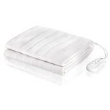 Tristar BW-4751 Electric Underblanket - 1 Person, White, 150x70cm, 60W, 3 Heat Settings