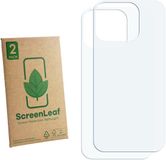ScreenLeaf Bedifol GmbH 2 Stuks Screenprotector voor Google Pixel 11 Pro Fold (Achterkant) - Hoogwaardige Beschermfolie transparant