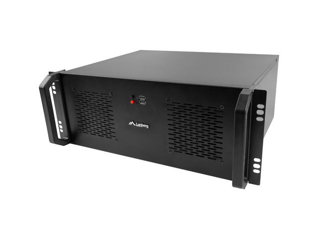 Lanberg SC01-3504-10B - 4U Rack Server Chassis - Black