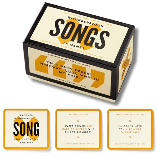 Misunderstood Galison Misunderstood Songs Game