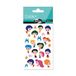 MY MANDARINE CY157Cpack - 3D Stickers Cooky - PAK MET 10 vellen 12x8 cm - 230 stickers - MANGA