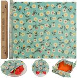 Cire d'abeille en rouleau - Durable et réutilisable - Pour conserver les aliments - 100 x 33 cm