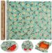 Cire d'abeille en rouleau - Durable et réutilisable - Pour conserver les aliments - 100 x 33 cm