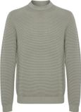 Solid DK Company Sweatshirt Solid Valencia Katoen Ronde hals Lange mouw Loose Fit Mannen Casual Vetiver S