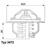 WAHLER Thermostat d'eau 3472.87D