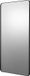 VEVOR Miroir mural rectangulaire Miroir de maquillage 1219x762x25mm Miroir de salle de bain Noir