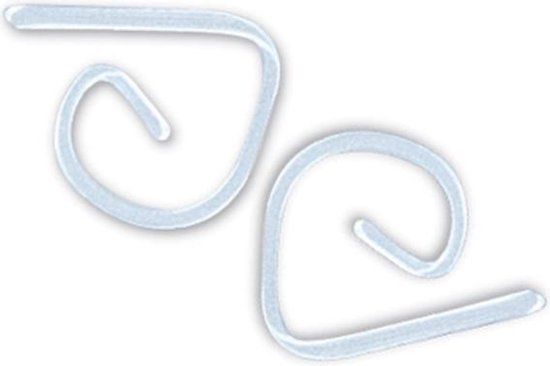 UNIQUE - Tafelkleed Clips - 24 stuks - Transparant - Multi colour - Plastic - Voor binnen & buiten