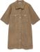 VERO MODA VMFENJA 2/4 SHORT CORDUROY DRESS NOOS Dames Jurk XS Silver Mink