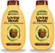 Garnier Loving Blends Shampoo Huile d'avocat & Beurre de karité - Cheveux très secs & frisés - 300 ml - Pack économique - 2 pièces
