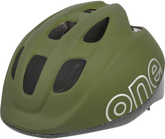 Bobike One Plus baby/peuter helm XS - Olive Green