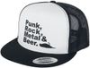 Atticus Prmb Trucker Hat Unisex Cap - zwart/wit - Standard