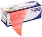 Merkloos thermohauser Wegwerp spuitzakken Maximum Grip rood 100 stuks
