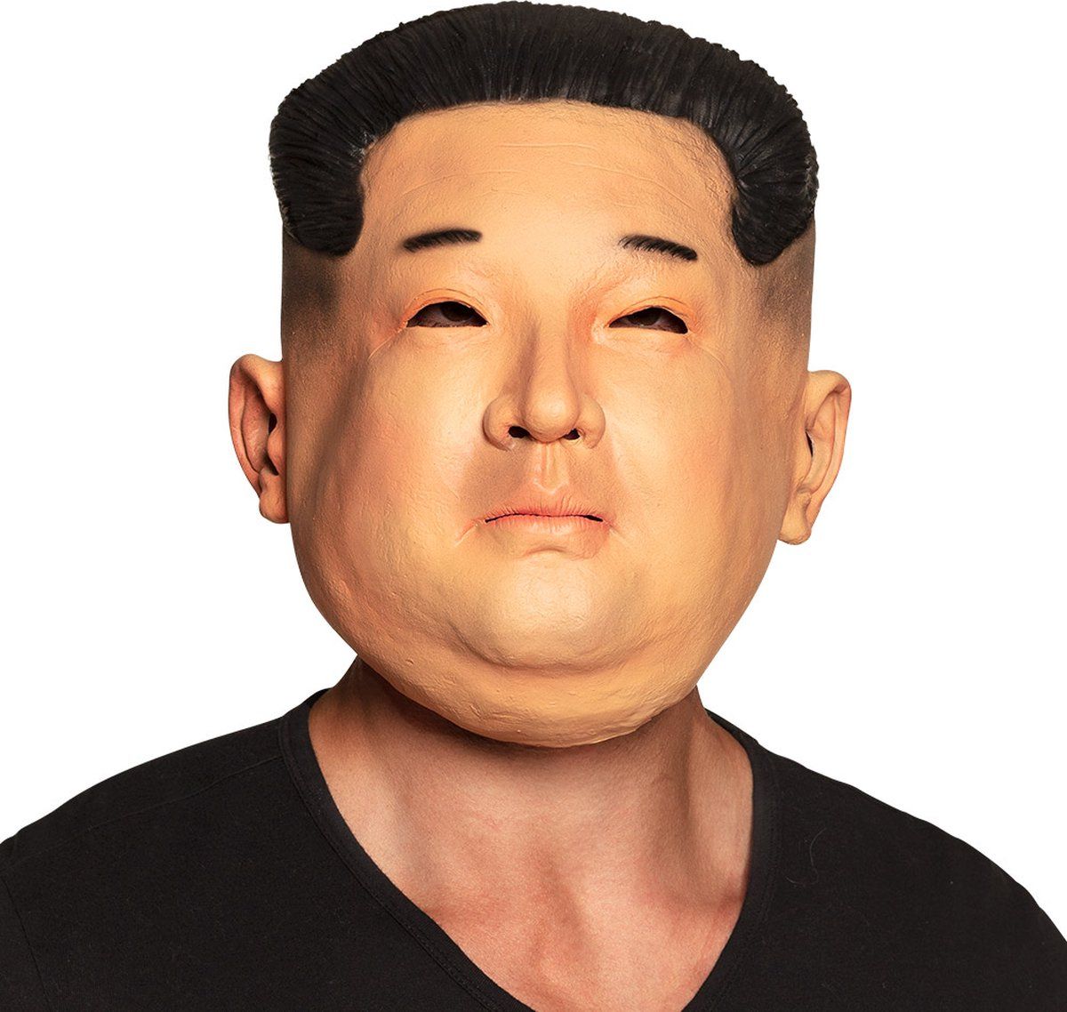Boland - Latex hoofdmasker Great leader - Volwassenen - President - Wit
