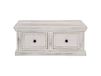 Maisons du Monde Maison Exclusive - Salontafel, wit, 70x70x30 cm, massief mangohout