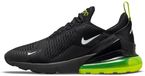 Nike Air Max 270 Herenschoen, 39, Zwart/Volt/Reflect Silver/Wit
