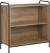 vidaXL Boekenkast 80 x 33 x 80 cm Bewerkt hout Artisanaal eiken