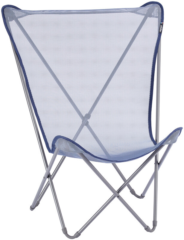 Lafuma Mobilier Lafuma Mobilier Maxi Pop Up Folding Chair with Batyline, blauw/grijs  2023 Klapstoelen & Vouwstoelen