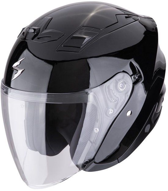 Scorpion EXO-Z1 Metallic Zwart Jethelm - Helm