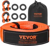 VEVOR Sleepband Sleepkabel 16329 Kg 76,2 mm X 9,1 m Noodsleepband voor Zwaar Gebruik
