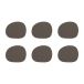 Aida dessous de verre Raw cuir lot de 6 Argile (brun)