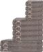 JOOP! Handdoek Classic Bruin Katoen 50x100 cm Set van 10