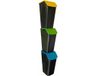 Practic - Set van 3 Practic Bini recyclebakken - 35 liter - Zwart