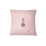 Bona Basics Decoratieve kussenhoes Lichtroze 45x45 cm