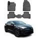 OMAC Auto-Fußmatten für Toyota C-HR 2016-2024 Gummimatten Schwarz (4 St)