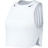 Nike Top Dames Arswft Dri-Fit ADV Crop Tank, White/Black, FN2713-100, XL