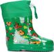 Playshoes Korte Regenlaarzen Bosdieren Groen Maat 25