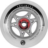 Powerslide Infinity 84 Rtr Abec9 Bus 4 Eenheden Zilver