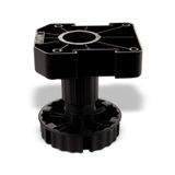 SOTECH Set de 20 pieds de meuble 100 mm Pieds de socle réglables