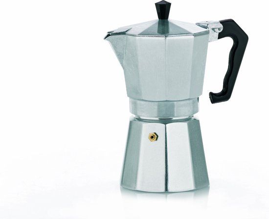 Kela Espressomaker - 3 kops - Zilver